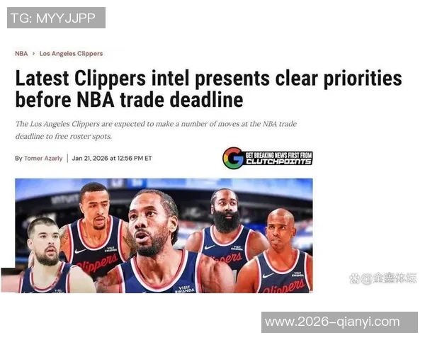 快船若不尽快交易祖巴茨将面临价值下降的巨大风险